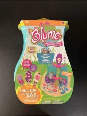 BLUME Summer Secret Surprise Garden Series 2 Fun In The Sun S2 Doll  & House New